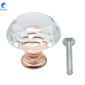 장식용 벌크 31mm 크리스탈 다이아몬드 손잡이 손잡이 - Product Image 3