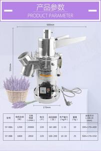 เครื่องบดอาหารแบบพกพาพร้อมดีไซน์ป้องกันฝุ่น สำหรับบดสมุนไพร ธัญพืช พริกไทย เหมาะสำหรับอุตสาหกรรมอาหาร - Product Image 3