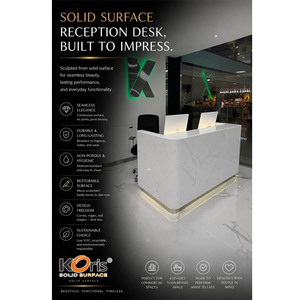Plaque de surface solide en acrylique de 12 mm, sans joint, haute qualité, prix abordable - Product Image 1