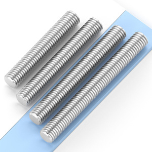 304 Stainless Steel Rod Full Threaded <b>Screw</b> M4 M5 M6 M8 For Machinery Parts - Product Image 1