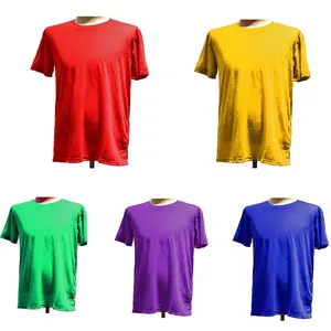 ราคาถูกธรรมดาเสื้อยืดสีขาวเสื้อจำนวนมากผู้ผลิตจีน