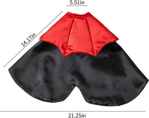 New 2024 Spring Summer Halloween <b>Cat</b> Wizard Cape & <b>Hat</b> Set for Dogs & <b>Cats</b> Customized Color Cosplay - Product Image 2