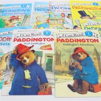Ensemble de 8 livres en gros, je peux lire Paddington, niveau 1, classification des livres d'histoires de lecture pour enfants