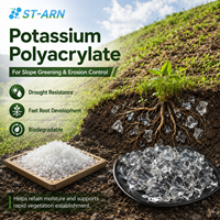 Gel agricole économique SAP (Polyacrylate de potassium) pour la propagation des fleurs en serre et en pépinière, optimisant l'utilisation de l'eau