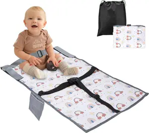 Sandaran kaki tempat tidur perjalanan balita portabel untuk anak-anak untuk penutup kaki pesawat kebutuhan perjalanan bayi
