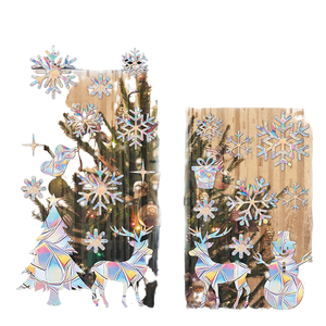 Atrapasol Personalizado GY, Adhesivo 3D de PVC Anticolisión, Protege Aves, No Adhesivo, Resistente al Agua, Impresión UV, Prisma Arcoíris para Ventana - Product Image 4