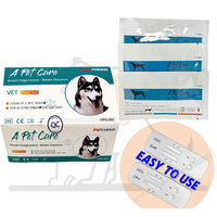 Kit de test sanguin pour le parvovirus canin, test rapide de l'antigène CPV, équipement vétérinaire de diagnostic