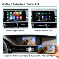 CarPlay inalámbrico para LEXUS GS 2012-2019 Android Auto con Mirror Link AirPlay Bluetooth cámara de marcha atrás navegación GPS función