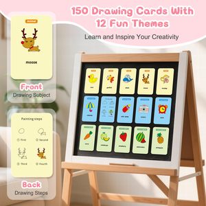 <b>Smart</b> <b>Electronic</b> Cartoon Drawing Robot Kids Art Sketcher 3-12 Years Old Educational Toy Unisex Plastic Christmas Gift - Product Image 4