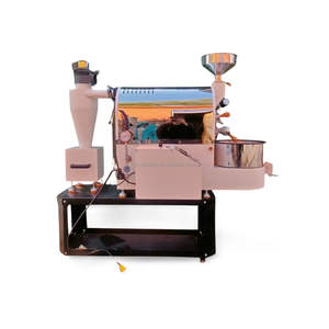 Machine à torréfier le café sans fumée, compacte, 2 kg, avec <span class=keywords><strong>bac</strong></span> de refroidissement, alimentation USB |   Gaz naturel/propane - Product Image 3