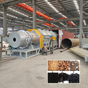 High-Efficiency Continuous Carbonization Furnace for Charcoal Making Fully Automatic Biomass Pyrolysis System - Product Image 1