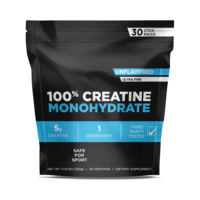 Créatine Monohydrate Pure en Poudre pour Prise de Masse Musculaire et Nutrition Corporelle – Énergie Maximale – Marque Blanche Premium – 300g en Boîte