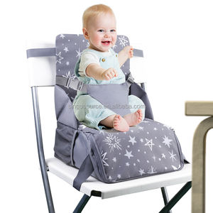 Bolsa de pañales para mamá, organizador de cochecito, pañal de bebé, silla portátil para cena de bebé, bolso de hombro conveniente para comidas y descansos - Product Image 1