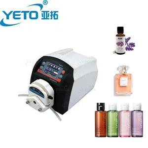 YETO-1ml 5ml 10ml 30ml Bottle Peristaltic Pump Filling Machine Essential Oil Tabletop Manual Filler Perfume Vial Oral
