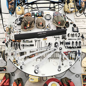 Jeu de clés à anneau double face en acier au chrome-vanadium Disen, 6 pièces, extra longues, 8-19 mm, métriques, anti-étincelles, qualité industrielle, à fourche - Product Image 3