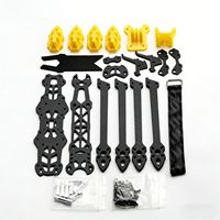 Châssis de drone FPV en fibre de carbone 4/5/6/7/8 pouces, accessoire de course durable et léger, fabriqué en Chine