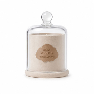Fangdi Velvet Scented <b>Candle</b> Cylinder Best Wishes Home Fragrance <b>Gift</b> Decorative Indoor Use - Product Image 1