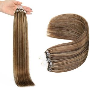 Extensions de cheveux à micro-anneaux en cheveux humains 100% avec prix bas - Product Image 1