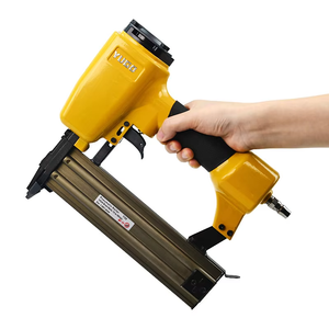 Pistolet à clous pneumatique automatique en aluminium pour le bricolage, idéal pour les tapisseries et le travail du bois - Product Image 5