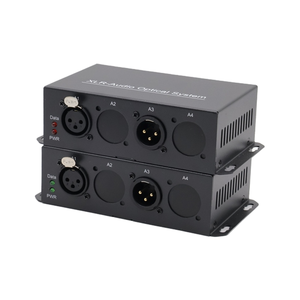 Convertisseur <span class=keywords><strong>audio</strong></span> fibre optique bidirectionnel unidirectionnel 1 2 4 8 canaux XLR équilibré, émetteur-récepteur optique, EXTENDER <span class=keywords><strong>audio</strong></span> XLR - Product Image 2