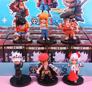 Juguetes de Caja Sorpresa de Anime One Piece: Muñecos de <span class=keywords><strong>Luffy</strong></span>, <span class=keywords><strong>Zoro</strong></span>, <span class=keywords><strong>Nami</strong></span>, <span class=keywords><strong>Usopp</strong></span>, <span class=keywords><strong>Sanji</strong></span>, Chopper, Nico Robin - Product Image 5