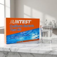 Kit de test rapide des bactéries coliformes pour l'eau potable à usage domestique, 1 kit de test