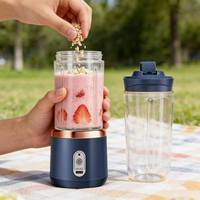Zunck Draagbare Compacte Elektrische Hittebestendige Sapmaker - Sapcentrifuge met Roestvrijstalen Mes - Fruit Smoothie IJsmaker