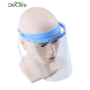 Écran facial protecteur DeCare 0,2 mm anti-buée avec lentille remplaçable pour usage en clinique dentaire - Product Image 1