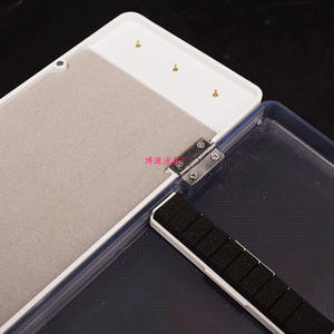 กล่องอุปกรณ์ตกปลา Bosource ขนาด 55 ซม. วัสดุ ABS โปร่งใส 20 ช่องเก็บของอเนกประสงค์ สำหรับเก็บสายเอ็น ชุดสายเบ็ด ทุ่น และอุปกรณ์ตกปลาอื่นๆ - Product Image 1