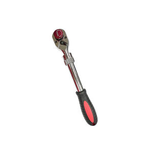 Trinquete de liberación rápida de 72 dientes, accionamiento de 3/8 pulgadas, agarre absorbente de impactos, luz integrada para bricolaje en el hogar - Product Image 1