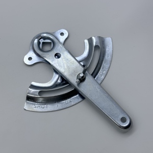 인기 판매 맞춤형 아연 도금 강철 덕트 댐퍼 쿼드런트 - Product Image 5