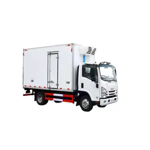 Satılık yüksek kaliteli Isuzu 4x2 5ton buzdolabı van kamyon