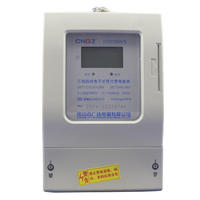 Murah pabrik grosir DDSY2688 3 fase 4 kawat Kwh listrik kartu Ic elektrik Smart prabayar Watt Meter
