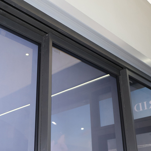 <span class=keywords><strong>Puerta</strong></span> <span class=keywords><strong>Corredera</strong></span> Ultrafina de Aleación de Aluminio con Doble Acristalamiento y Aislamiento Térmico para Interiores, Dormitorios, Cocinas, Baños y Apartamentos - Product Image 5