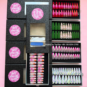 Kit <span class=keywords><strong>de</strong></span> <span class=keywords><strong>Uñas</strong></span> Acrílicas <span class=keywords><strong>de</strong></span> Lujo con Diseño Creativo Profesional, Caja <span class=keywords><strong>de</strong></span> Marca Privada con Logotipo Personalizado - Product Image 4