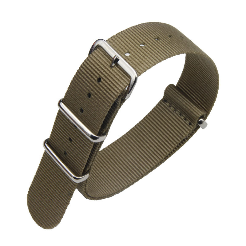 F03 Boucle argent kaki