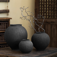 Jingdezhen vas keramik gaya Tiongkok, Pot bunga ruang tamu pintu masuk modern produk baru ramah lingkungan
