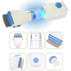 HangyuPet Prodotti di Alta Qualità per la Pulizia degli Animali Domestici, Pettine Elettrico per Rimozione Pulci e Lenti, per Cani e Gatti - Product Image 3