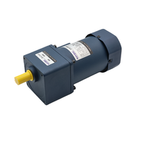 Moteur à induction à réducteur 220V 120W monophasé, efficacité IE3, montage sur panneau, vitesse réglable 90-1350 tr/min