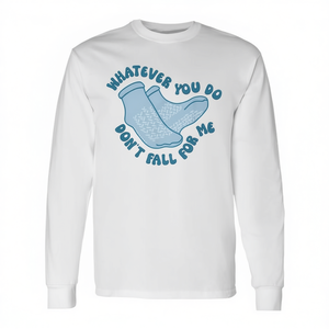 Camiseta de manga larga para personal médico con diseño de eslogan: Lo que hagas, no te dejes llevar por mí - Product Image 2