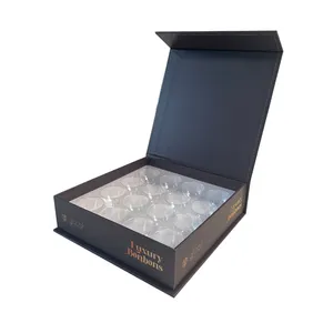 Оптовая цена Подарочная пищевая упаковка шоколад элегантная коробка с внутренним подносом