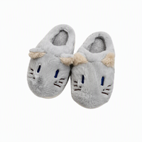Chaussons en peluche personnalisés pour hôtel de luxe, antidérapants, semelle en PVC, doux et chauds, pour la détente des clients