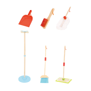 Vendita calda per bambini strumento di pulizia in legno Set giocattolo gioco più pulito pulizia pulizia interni finti giochi per bambini - Product Image 2