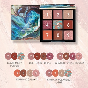 Nhà máy cao xuất hiện mỹ phẩm sản phẩm cao sắc tố đa chức năng Make Up Palette Eye <span class=keywords><strong>Shadow</strong></span> - Product Image 2