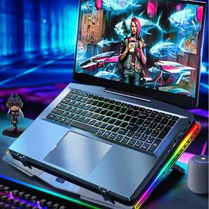 3 атомный радиатор сжатого воздуха для ноутбука Iice Magic 9 Plus RGB турбина с сильным ветром пластиковой теплоотводящей базой - Product Image 6