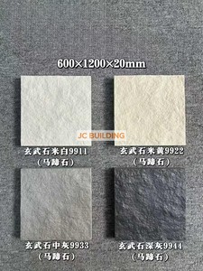 กระเบื้องภายนอกขนาด 600x1200 มม. หนา 20 มม. ป้องกันการลื่น กระเบื้องควอตซ์สีขาวทั้งแผ่น สำหรับผนังและพื้นภายนอก - Product Image 3