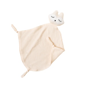 Couverture douce pour bébé en <span class=keywords><strong>gaze</strong></span> <span class=keywords><strong>de</strong></span> <span class=keywords><strong>coton</strong></span> <span class=keywords><strong>double</strong></span> couche toutes saisons avec motif tête <span class=keywords><strong>de</strong></span> renard - Product Image 5