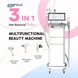 Nuevo Láser Diodo Nd Yag 2 en 1 Multifuncional de 808nm para Depilación y Eliminación de Tatuajes, Máquina de Depilación Láser Diodo - Product Image 1
