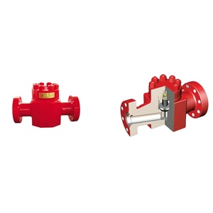 Válvulas de Retención de Cierre Lento de Acero Fundido Tipo Recto Personalizables para Equipos de Perforación Petrolera con 1 Año de Garantía - Product Image 1
