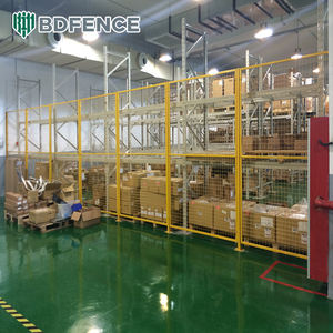 Valla de Seguridad para Taller Personalizable de Fábrica, Vallas Metálicas Galvanizadas Soldadas Removibles Resistentes a la Oxidación para Protección de Equipos - Product Image 5